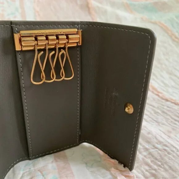 Louis Vuitton Glace Monogram Multicle Key Case Green w/ Box Dust Bag UNUSED - Picture 6 of 16